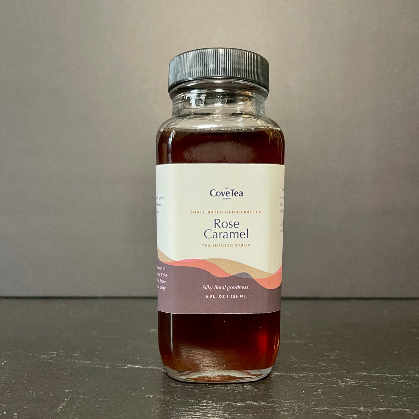 Rose Caramel Tea Infused Artisan Syrup