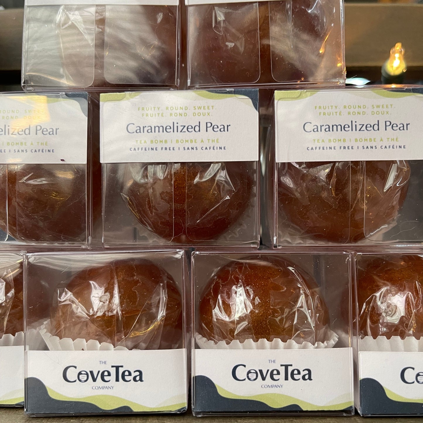 Caramelized Pear Single Tea Bombs by Cove Tea Co