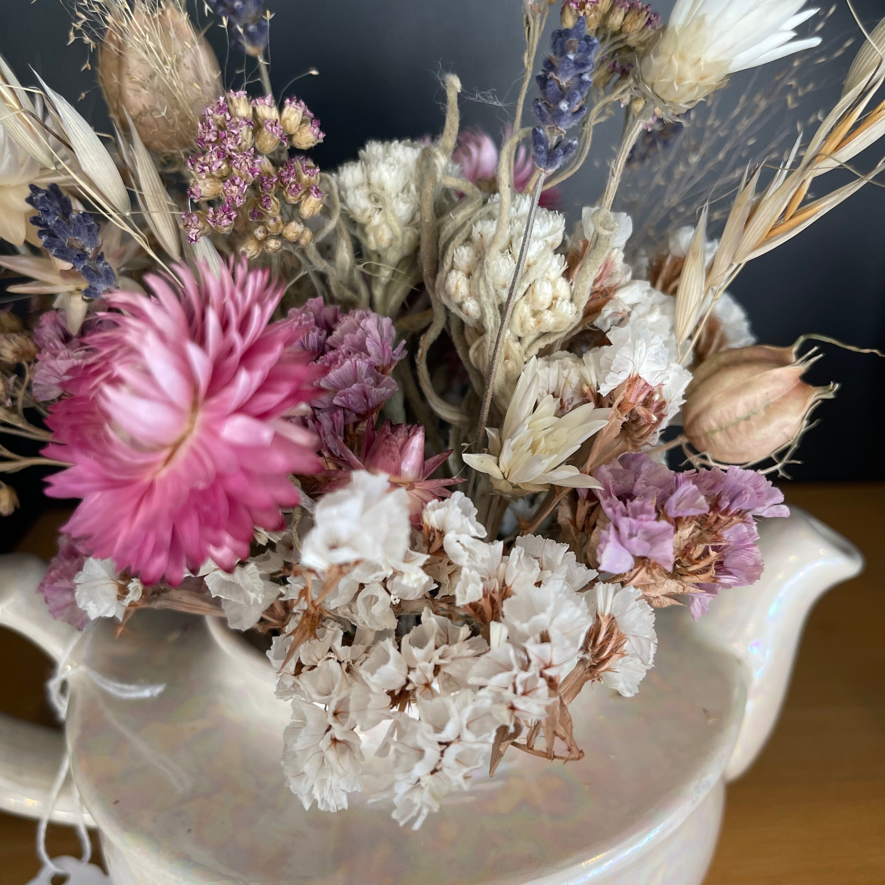 Strawflower Farm’s Dried Floral Arrangements – The Cove Tea Company