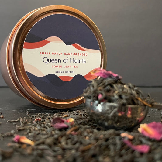 Queen of Hearts Rose Gold Tin