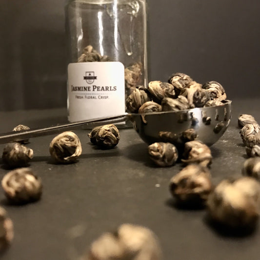Jasmine Pearls - Luxury Organic Loose Leaf Tea - The Cove Tea Company 