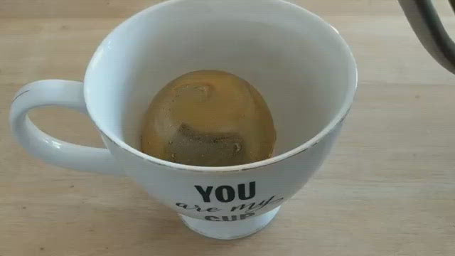 Load video: Hot Water Poured over a Masala Chai Tea Bomb | The Cove Tea Co