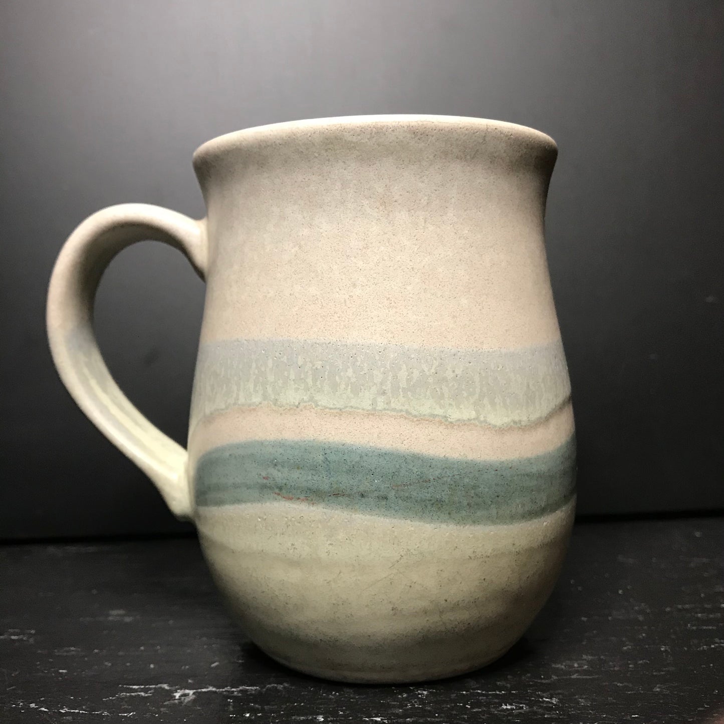 Vintage Ocean Wave Pottery Teacup